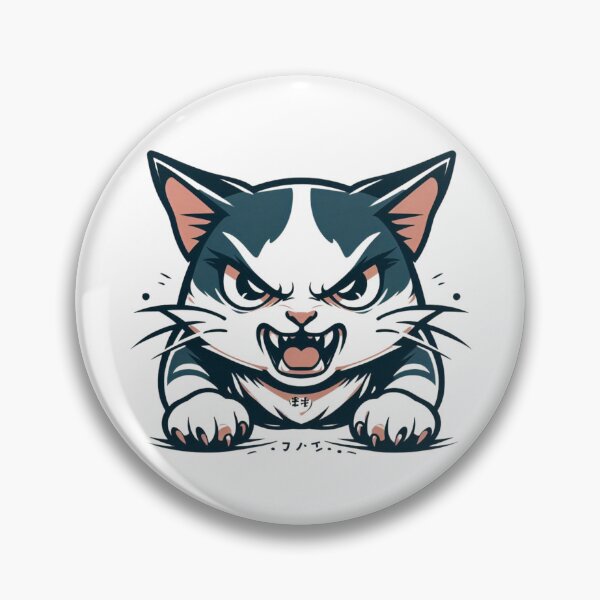 Item preview, Savage cat designed and sold by DesignMyNovelty.