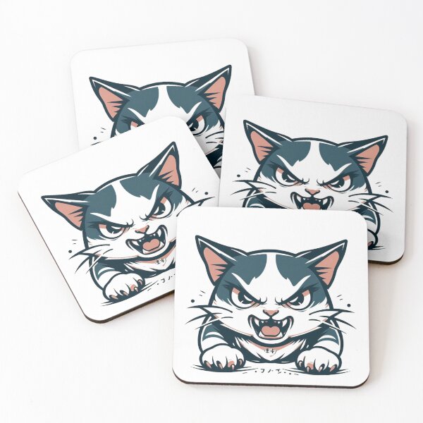 Item preview, Savage cat designed and sold by DesignMyNovelty.