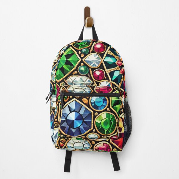 Item preview, Vibrant Gemstone Mosaic designed and sold by TeslaSt0re.