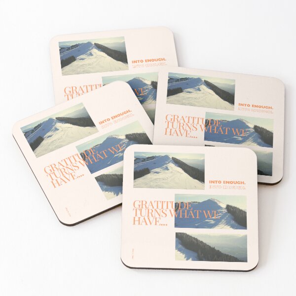 Item preview, Facts Lens - Snow, Scenery, and Sky in the Modern Trend Mountain of Truth and Quotes (Orange and White) designed and sold by Zelie ..