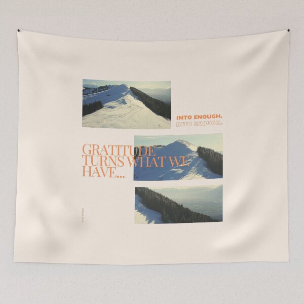 Item preview, Facts Lens - Snow, Scenery, and Sky in the Modern Trend Mountain of Truth and Quotes (Orange and White) designed and sold by Zelie ..