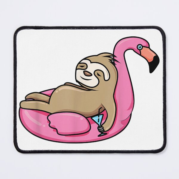 Item preview, Funny Sloth Swimming Cartoon water aerobics designed and sold by AddlPoolart.