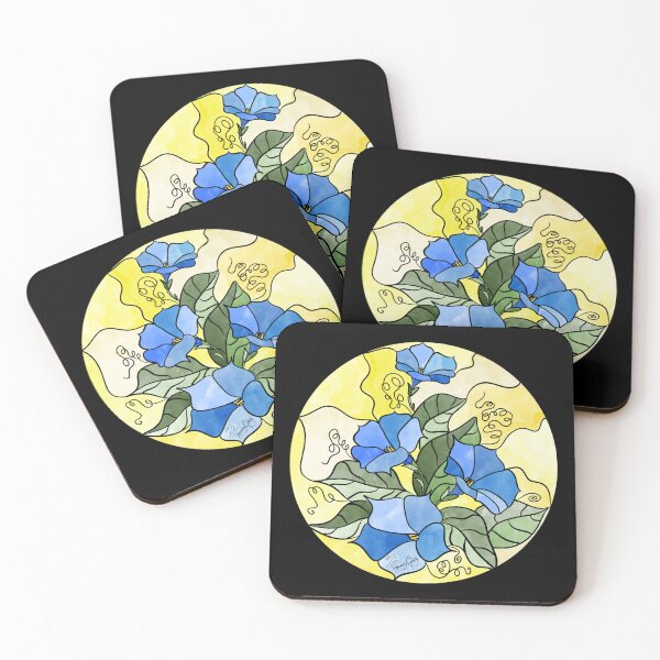 Item preview, September Birth Flower - Morning Glory designed and sold by Marguerite Artistry.