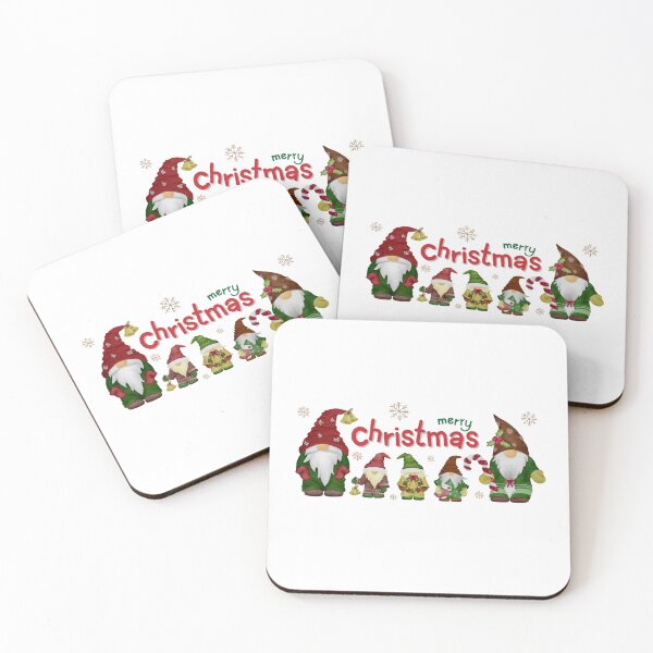 Item preview, Set of Cute Gnomes Merry Christmas   designed and sold by KrissaEsme.