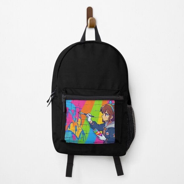 Item preview, Anime Character Creating Graffiti Pop Art Style designed and sold by artofuniverse.