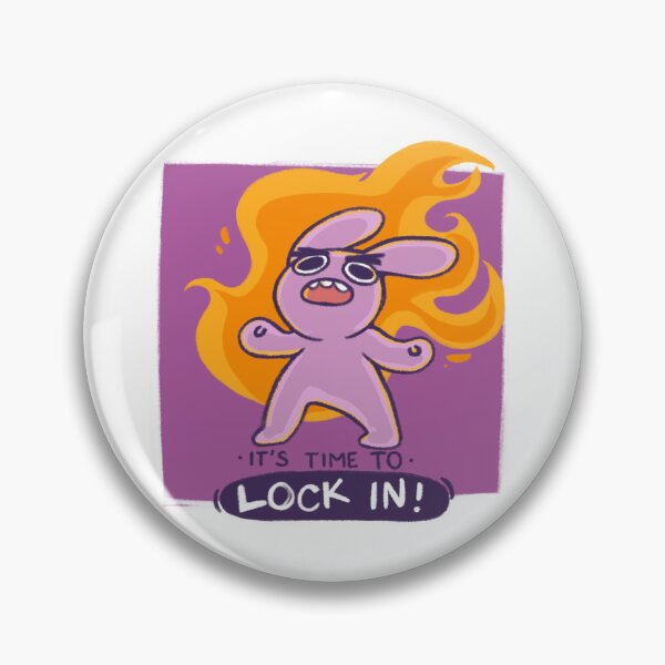 Item preview, iT'S TIME TO LOCK IN designed and sold by Summer-Studio.