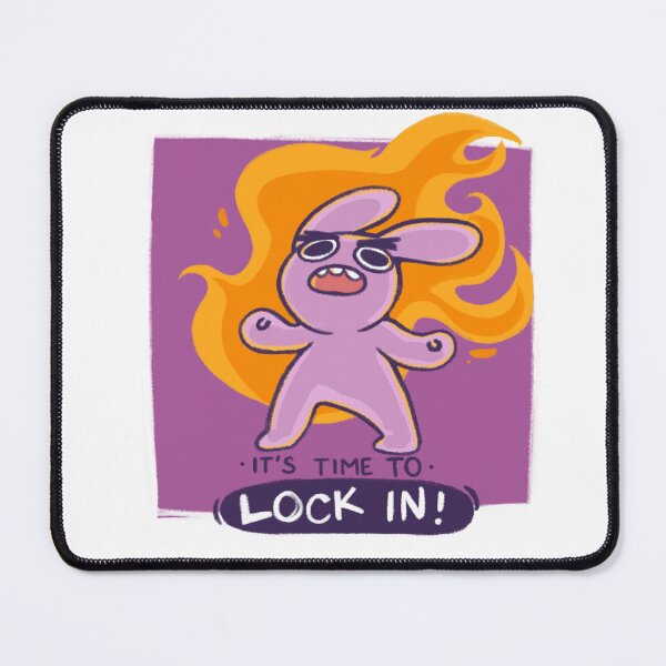 Item preview, iT'S TIME TO LOCK IN designed and sold by Summer-Studio.