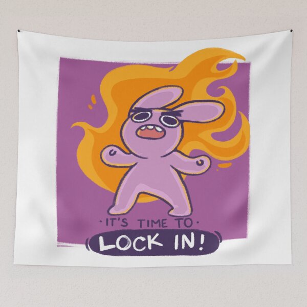 Item preview, iT'S TIME TO LOCK IN designed and sold by Summer-Studio.
