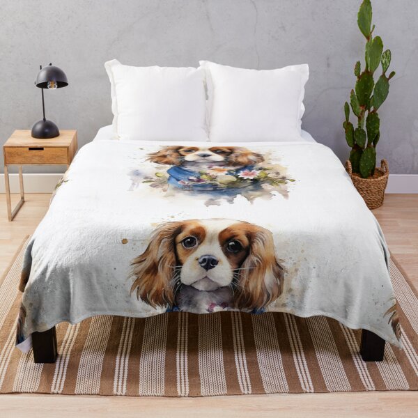 Item preview, Minimalistic Watercolor Sweet Cavalier In Bloom designed and sold by Cute-Cuddles.