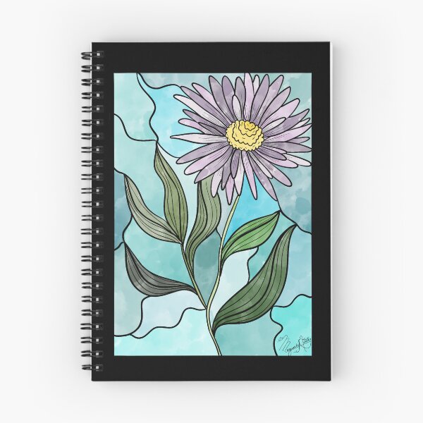 Item preview, September Birth Flower - Aster designed and sold by Marguerite Artistry.