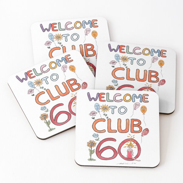 Item preview, Club 60, 60. Geburtstag, 60. Cumpleaños, Feliz Cumpleaños designed and sold by Anke‘s Bazaar.