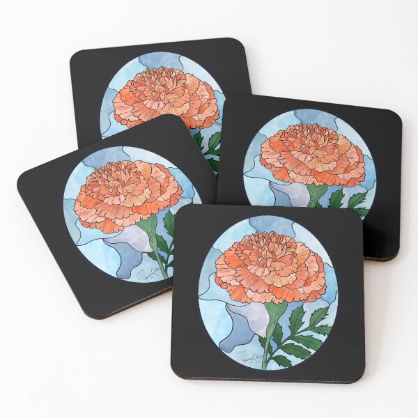 Item preview, October Birth Flower - Marigold designed and sold by Marguerite Artistry.