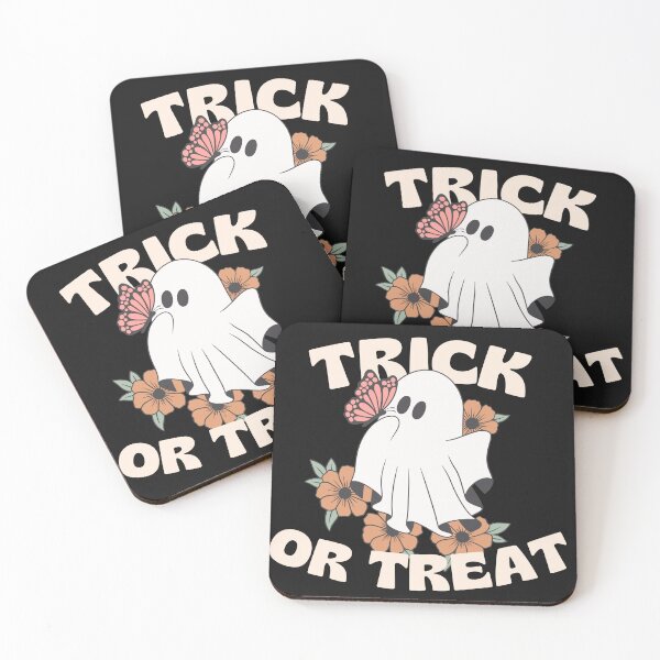 Item preview, trick or treat Halloween2024 designed and sold by FUEGObkk.