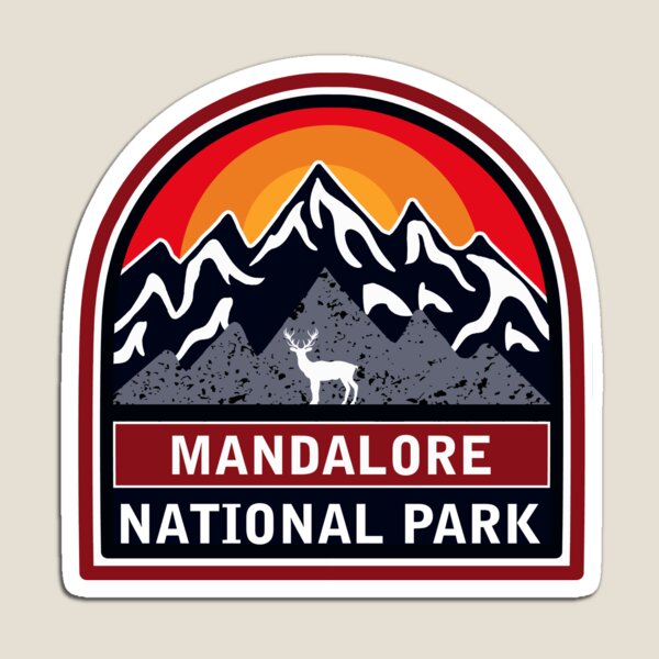 Vista previa del artículo con la obra «Parque Nacional Mandalore», diseñado y vendido por Nature-Book.