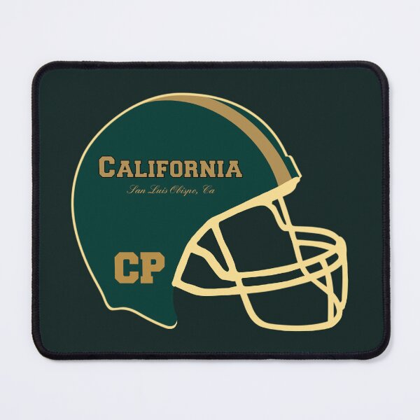 Item preview, San Louis Obispo California CA Football Helmet  designed and sold by Lartheviking.