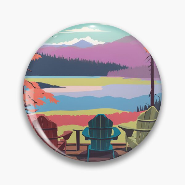 Artikelvorschau, Die Adirondacks entworfen und verkauft von ColorArtByEric.