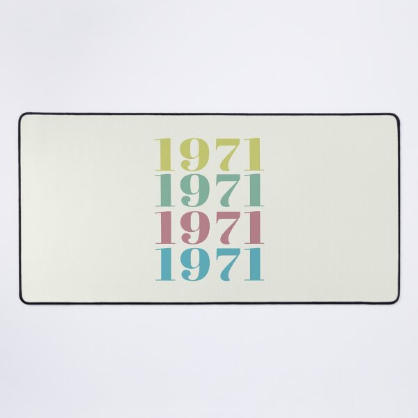 Item preview, 1971 Birthday Year Repeat Design designed and sold by Jeallan Designs.