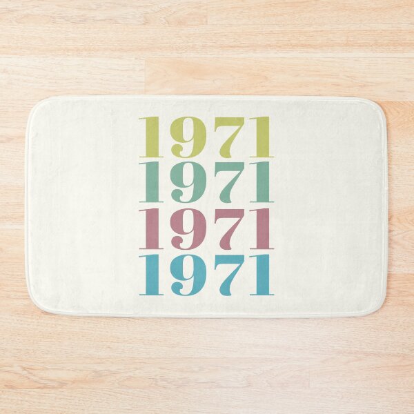 Item preview, 1971 Birthday Year Repeat Design designed and sold by Jeallan Designs.