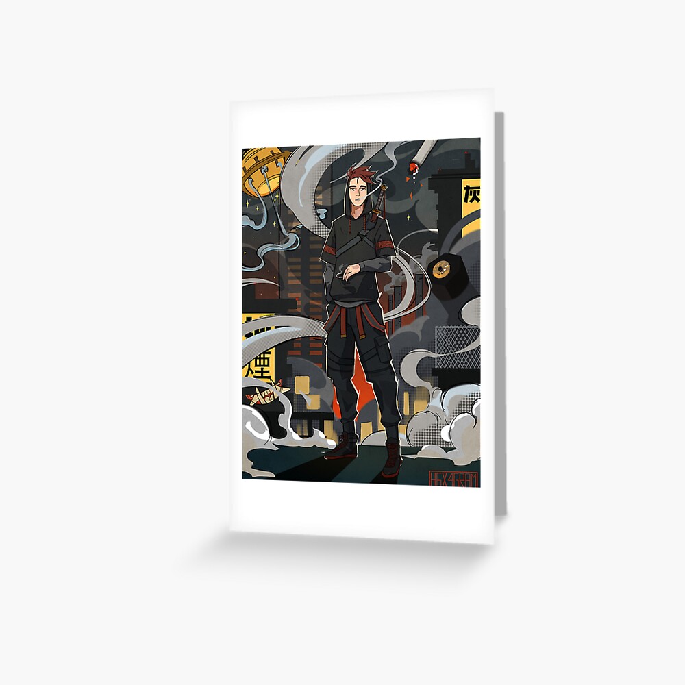 Item preview, Greeting Card designed and sold by H6X4GRAM.