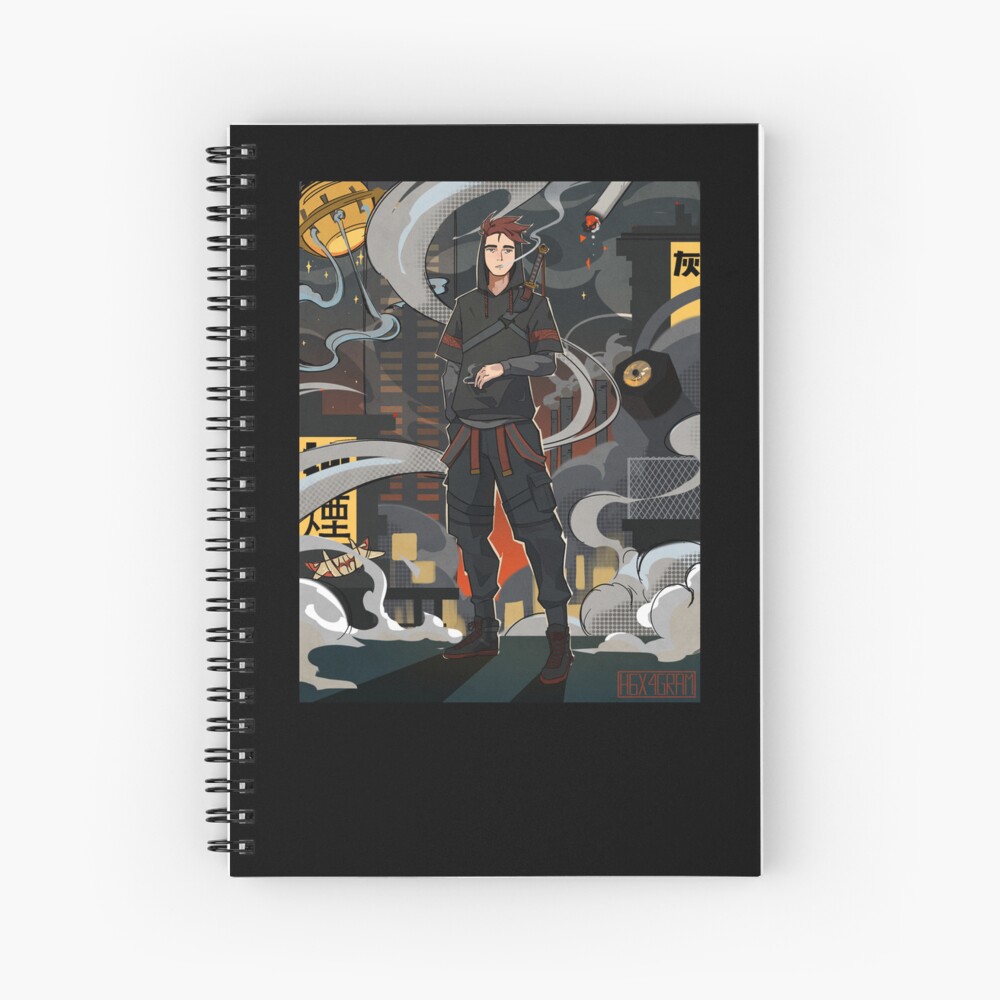 Item preview, Spiral Notebook designed and sold by H6X4GRAM.