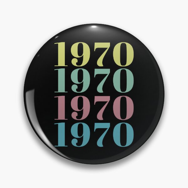 Artikelvorschau, 1970 Geburtstagsjahr Wiederholungsdesign entworfen und verkauft von Jeallan Designs.