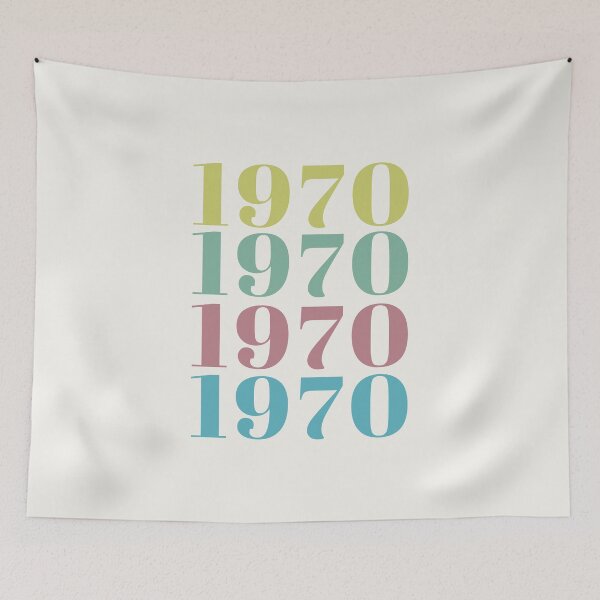 Item preview, 1970 Birthday Year Repeat Design designed and sold by Jeallan Designs.