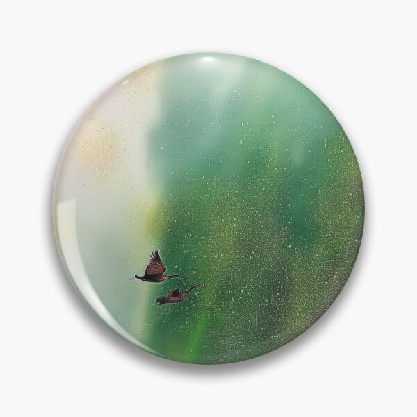 Item preview, Mystic Mountains and Cranes - Chinese Landscape Art designed and sold by Piotrek0001.