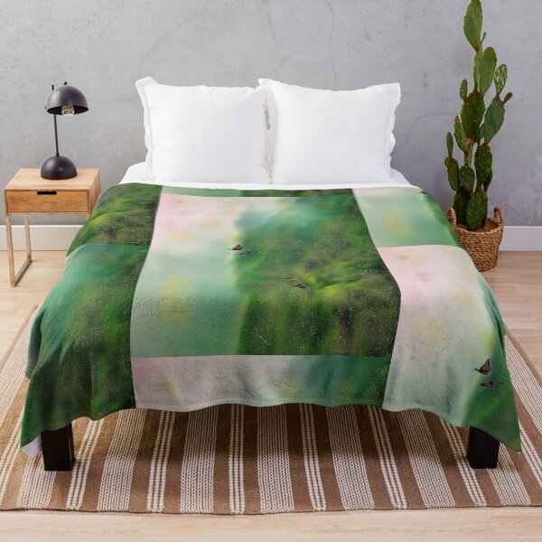 Item preview, Mystic Mountains and Cranes - Chinese Landscape Art designed and sold by Piotrek0001.