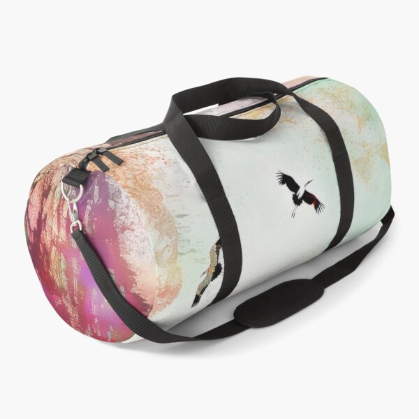 Item preview, Mystic Mountains and Cranes - Chinese Landscape Art designed and sold by Piotrek0001.