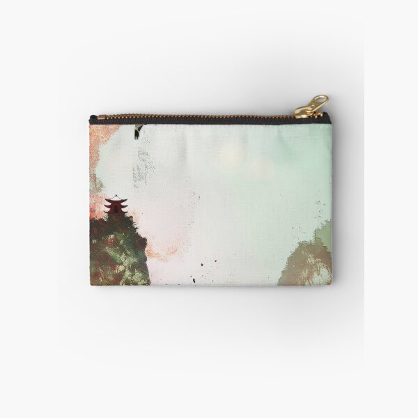 Item preview, Mystic Mountains and Cranes - Chinese Landscape Art designed and sold by Piotrek0001.