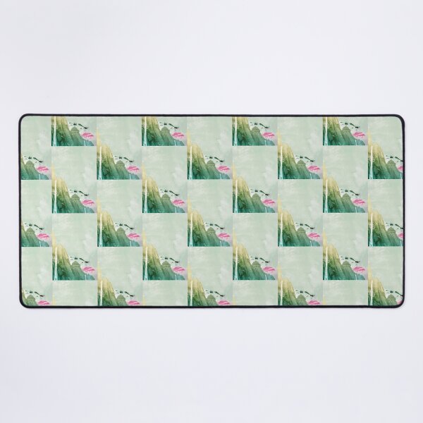 Item preview, Mystic Mountains and Cranes - Chinese Landscape Art designed and sold by Piotrek0001.