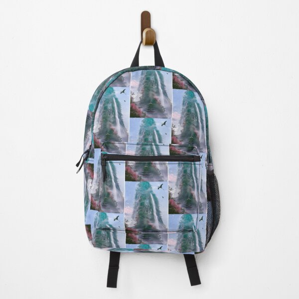 Item preview, Mystic Mountains and Cranes - Chinese Landscape Art designed and sold by Piotrek0001.