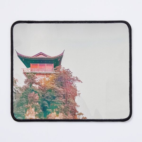 Item preview, Mystic Mountains and Cranes - Chinese Landscape Art designed and sold by Piotrek0001.