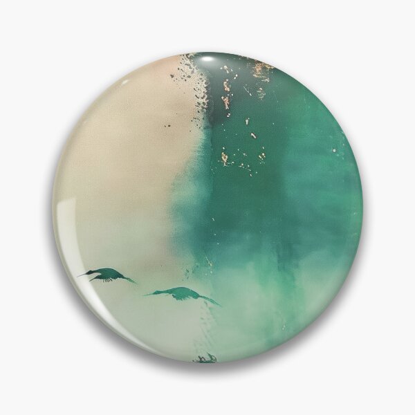 Item preview, Mystic Mountains and Cranes - Chinese Landscape Art designed and sold by Piotrek0001.