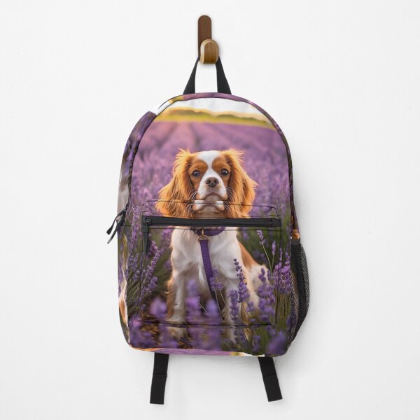 Item preview, Lavender Blooms With Cute Cavalier designed and sold by Cute-Cuddles.