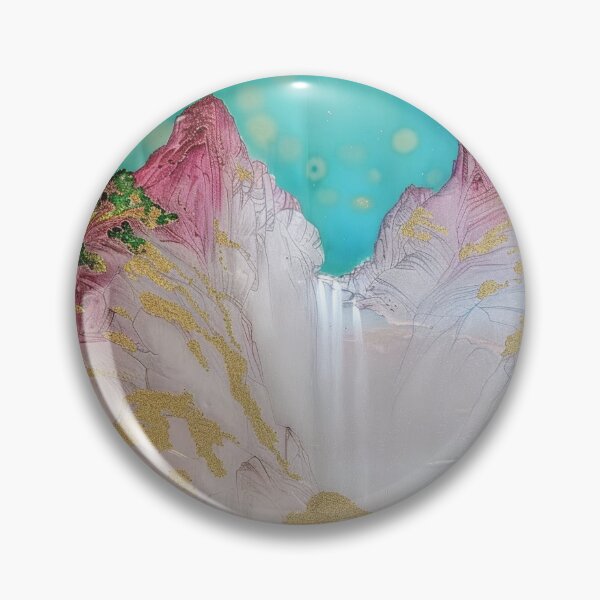 Item preview, Mystic Mountains and Cranes - Chinese Landscape Art designed and sold by Piotrek0001.