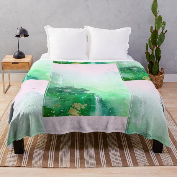 Item preview, Mystic Mountains and Cranes - Chinese Landscape Art designed and sold by Piotrek0001.