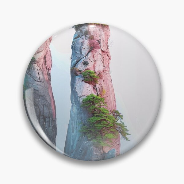 Item preview, Copy of Mystic Mountains and Cranes - Chinese Landscape Art designed and sold by Piotrek0001.