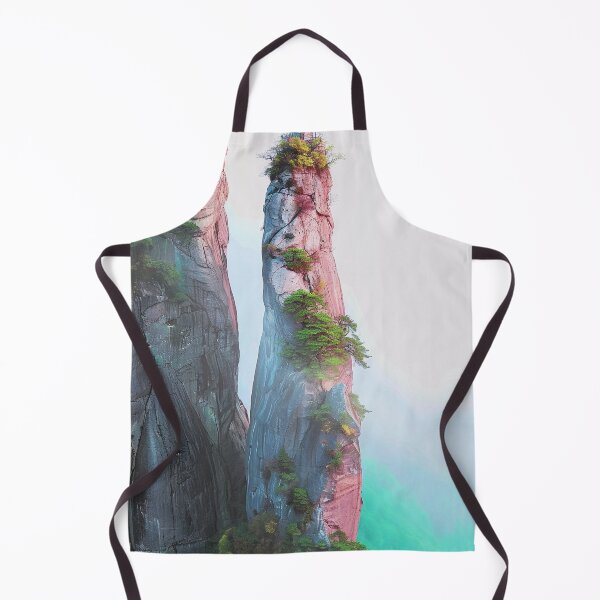 Item preview, Copy of Mystic Mountains and Cranes - Chinese Landscape Art designed and sold by Piotrek0001.