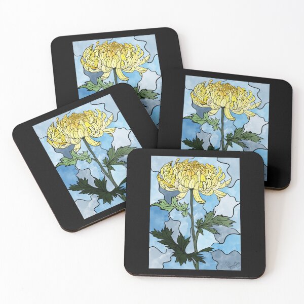 Item preview, November Birth Flower - Chrysanthemum designed and sold by Marguerite Artistry.