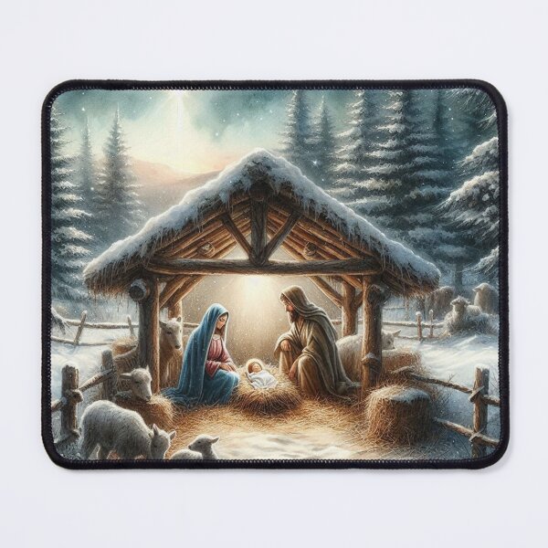 Item preview, winter nativity setting designed and sold by Dominika Farkašová.