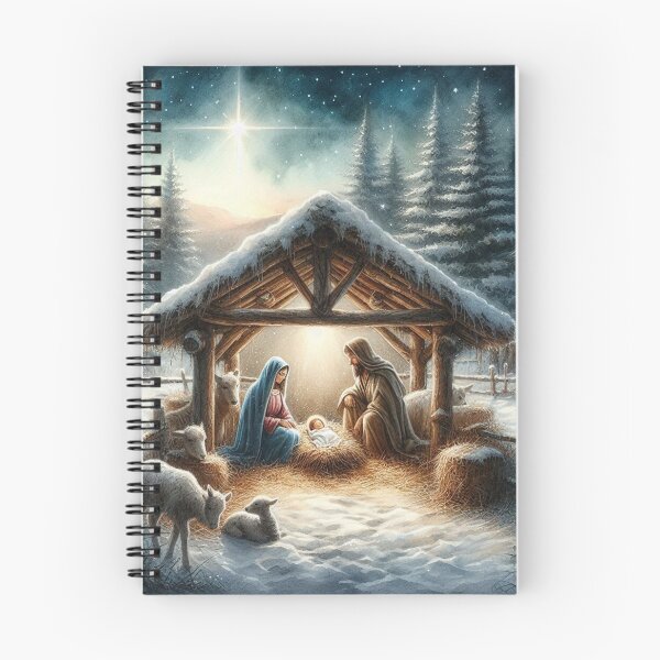 Item preview, winter nativity setting designed and sold by Dominika Farkašová.