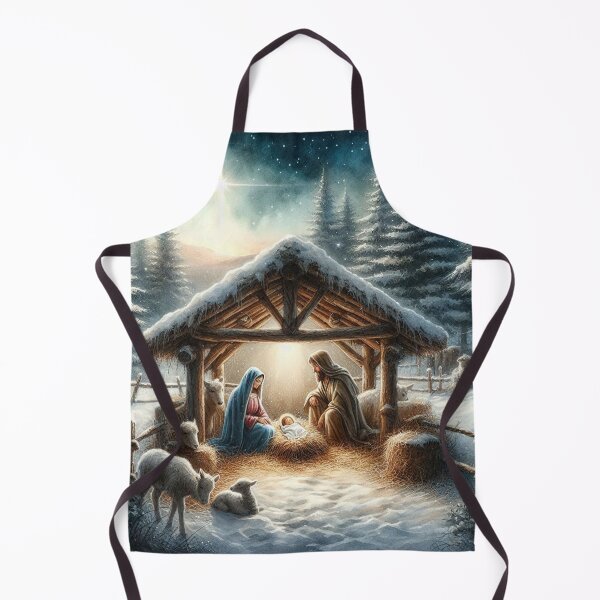 Item preview, winter nativity setting designed and sold by Dominika Farkašová.