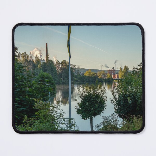 Item preview, The sun rises over the small lake designed and sold by connyM-Sweden.