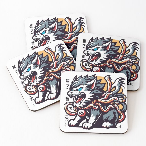 Item preview, Savage Cat " Bakeneko " Protect you from Misfortune. designed and sold by DesignMyNovelty.