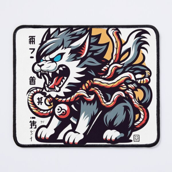 Item preview, Savage Cat " Bakeneko " Protect you from Misfortune. designed and sold by DesignMyNovelty.