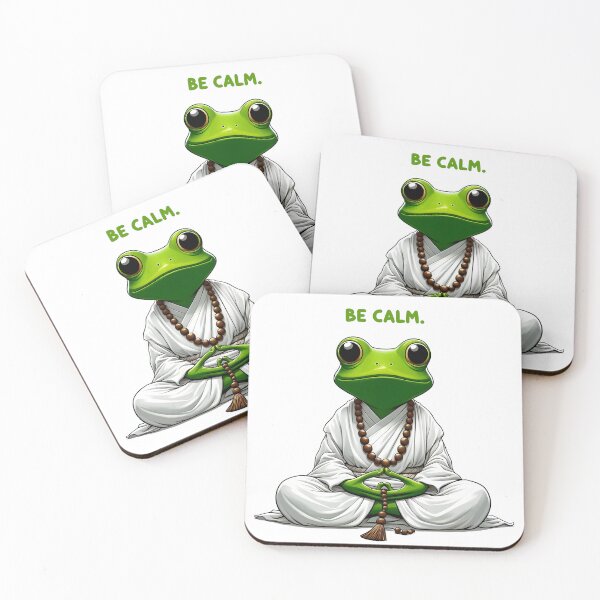 Item preview, Zen Frog  : Serenity in Stillness designed and sold by Susacha.