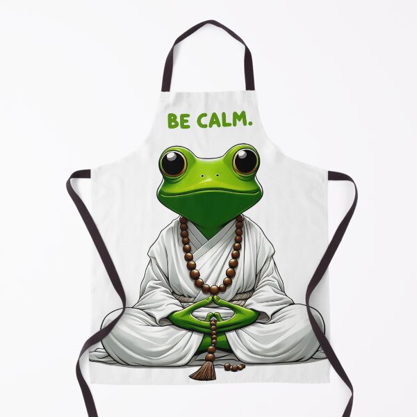 Item preview, Zen Frog : Serenity in Stillness designed and sold by Susacha.
