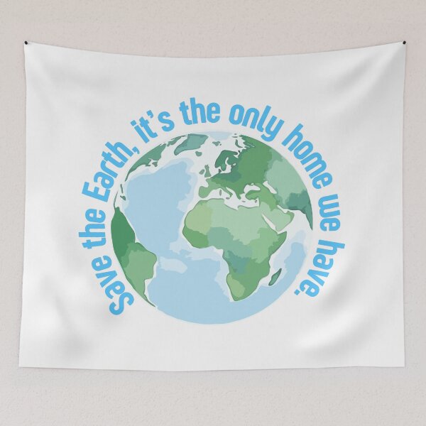 Item preview, Save the Earth Cute Design designed and sold by Climactify.