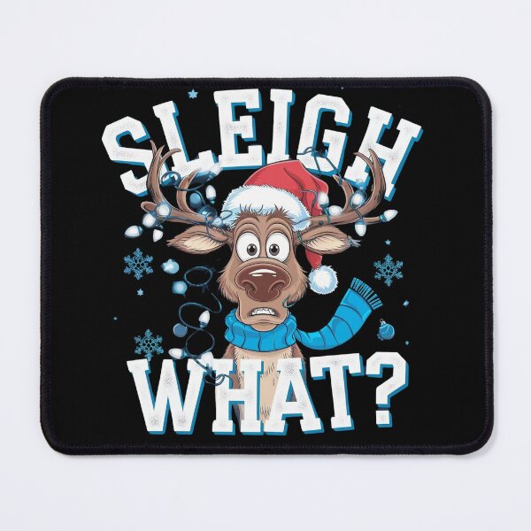 Item preview, SLEIGH WHAT?: Bewildered Reindeer and Christmas Lights Design designed and sold by Rio77 Styles.